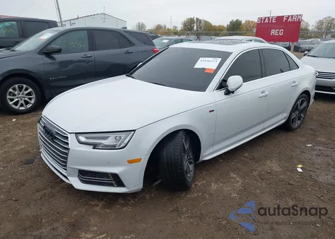 2018 Audi A4 2.0T Premium/2.0T Tech Premium from USA, damaged, VIN WAUENAF45JA012919